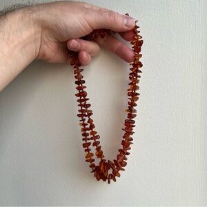 39” LONG Vintace Baltic Amber Necklace